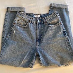 Zara distressed jeans